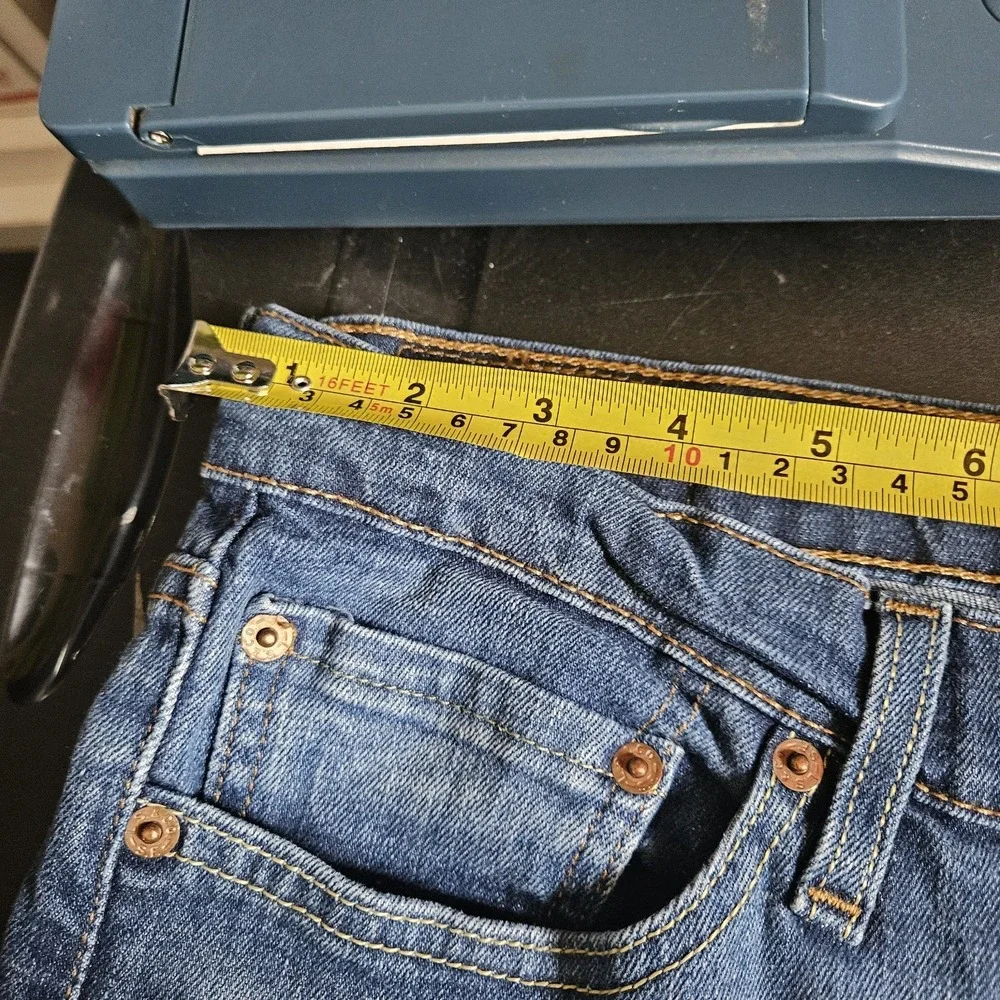 Levi's 510 Skinny Fit Jeans Mens 33x32 Blue  Medium Wash Denim